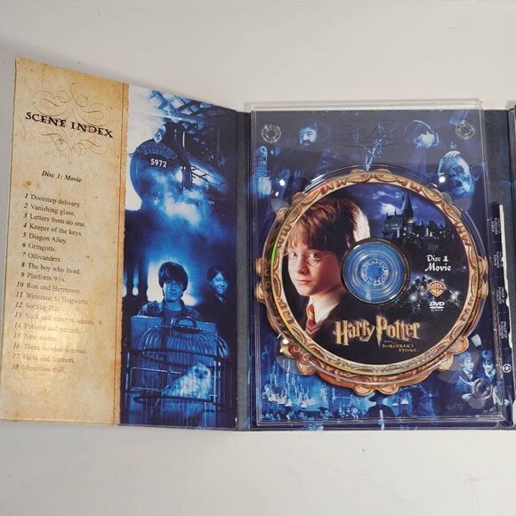 Harry Potter and the Chamber of Secrets (2002 Film) Fantasy/Adventure two disc [ - Picture 3 of 7